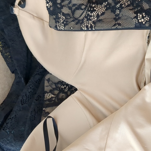 Bebe Black Lace Cocktail Dress - Picture 10 of 10